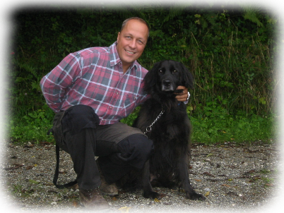 Klaus bei Waldspaziergang mit Mischlingsr�den
